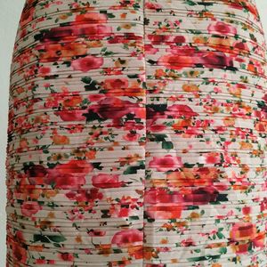 Vintage Floral Mini Skirt