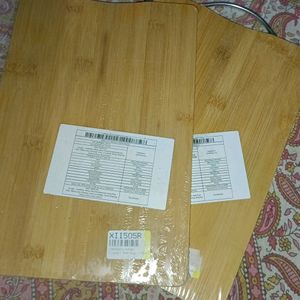 Wooden Chopping Board (One Small Knife Free)