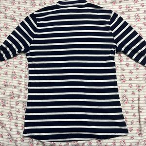 OLD NAVY FITTED STRIPED TURTLENECK TRENDY