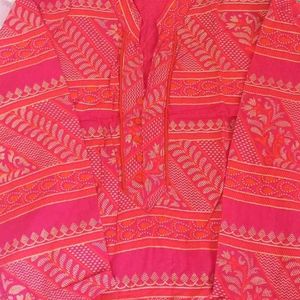 Foil Print Kurta