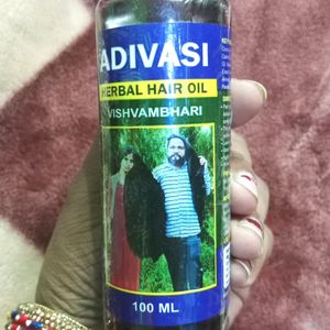 New Pack Of Adivasi Herbal Hair Oil