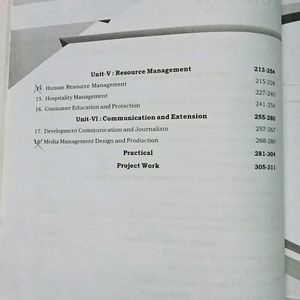 Home Science Class XII Textbook