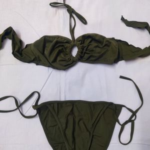 Olive Green 💚 Bikini Set Brand New