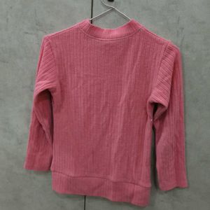 Pink Colour Sweater