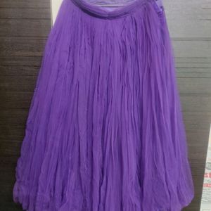 Purple Tulle/Net Skirt 💜