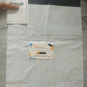 15 Courier Bags + 8 Labels + 2 Thank You Card Free