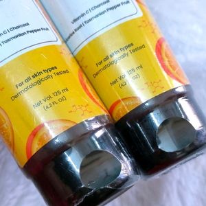 Sealed Pack Of 2 Vitamin C Face Wash