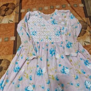 Short Anarkali Kurti