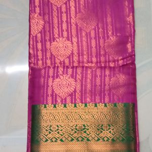 A New Brand Copper Silk Saree 1