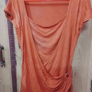 Rust Colour Stylish Top