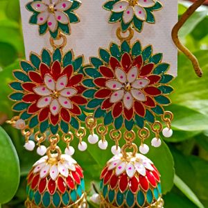 Double Shade Jhumka