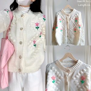 Floral Round Neck Sweater