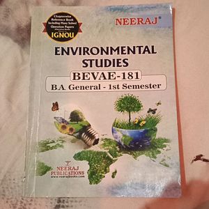 Environmental Study BA 1st Semester