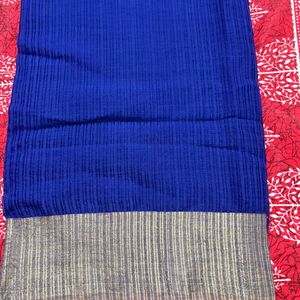 Used Handloom Saree with blouse piece