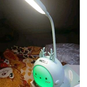 Desk Lamps for Study Table - Rechargeable USB Warm