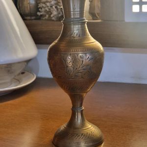 Brass Metal Flower Vase