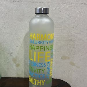 A yoga bottle