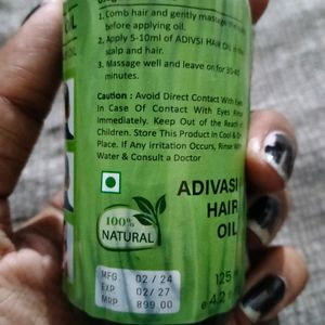 New Bottle Adivasi Hair Oil