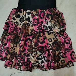 Girls mini Skirt Printed