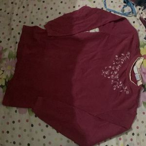 Woollen Sweatshirt For Girls