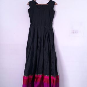 Black Pleated Dress (Women's)