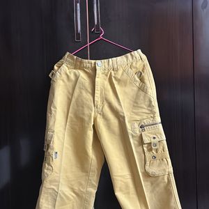 Yellow Deccan Cargo Pants