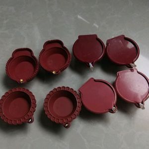 Combo Of 8 Diyas