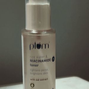 Plum 3% Niacinamide Toner With Rice Water