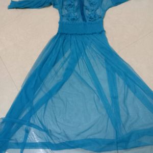 Western Gown With Leggi Ans Inner