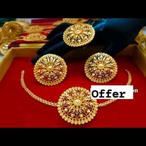 Gold Plated Jewellery Set ( 1 Pack )