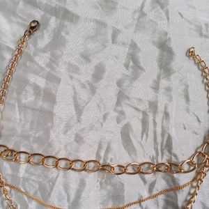 Golden Layered Neckpiece