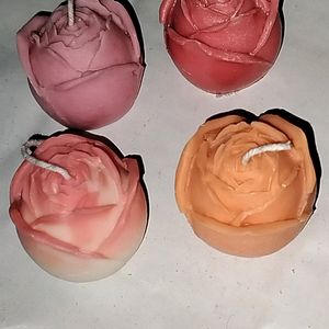 Rose Flower 🌹 Scented Candle