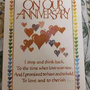 Anniversary Greeting Card