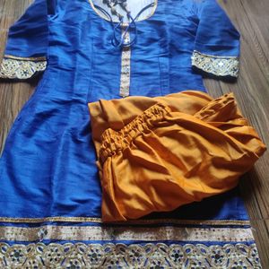 Kurta Plaza Set