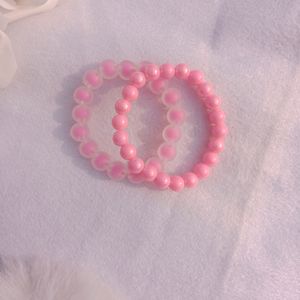 Baby Pink Jelly Braclets💕