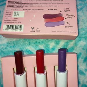 Myglamm Pop Xo Pucker Up Lip Balm Kit