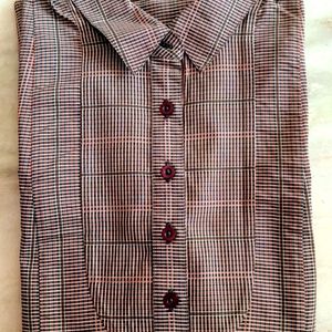 Original Wills Classic Check Top/Collared Top