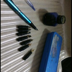 caligraphy pen link + nib  box