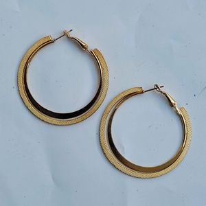 4 Round Earrings Set