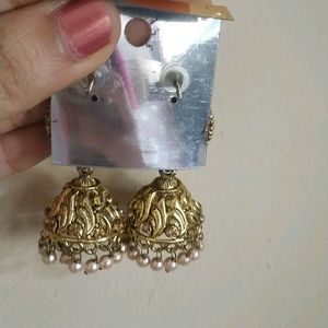 Golden Earrings With Best Quality