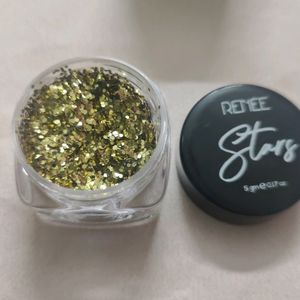 Renee Stars Gold Face & Body Glitter