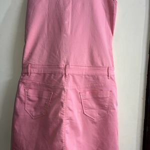 Baby Pink Mini Dress