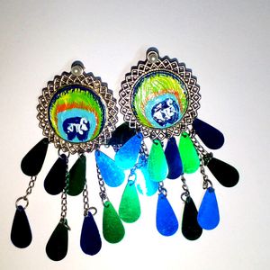 Peacock Earring