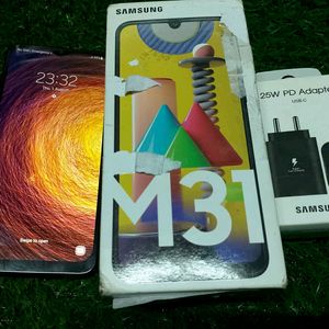 Samsung M31 6/128 With Box And Accessories