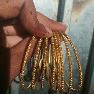 GOLDEN BANGLES.....