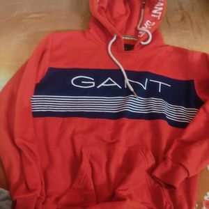 Red Gant Hoodie For Both Men And Women