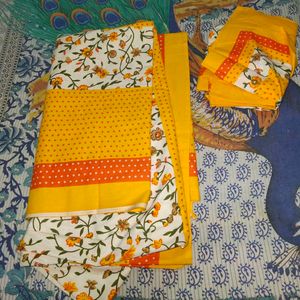 Double Bedsheet With 2 Pillow Covers New