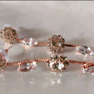 3 Layer Rose Gold Jewellery Set