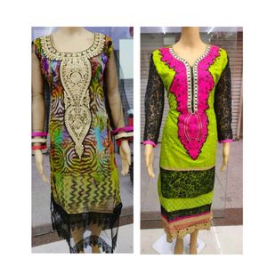 Women's Combo Long Kurti 😍😍