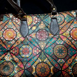 Ethenic Printed Handbag